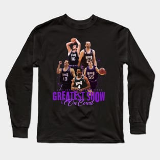 Sacramento Kings Greatest Show On Court Long Sleeve T-Shirt